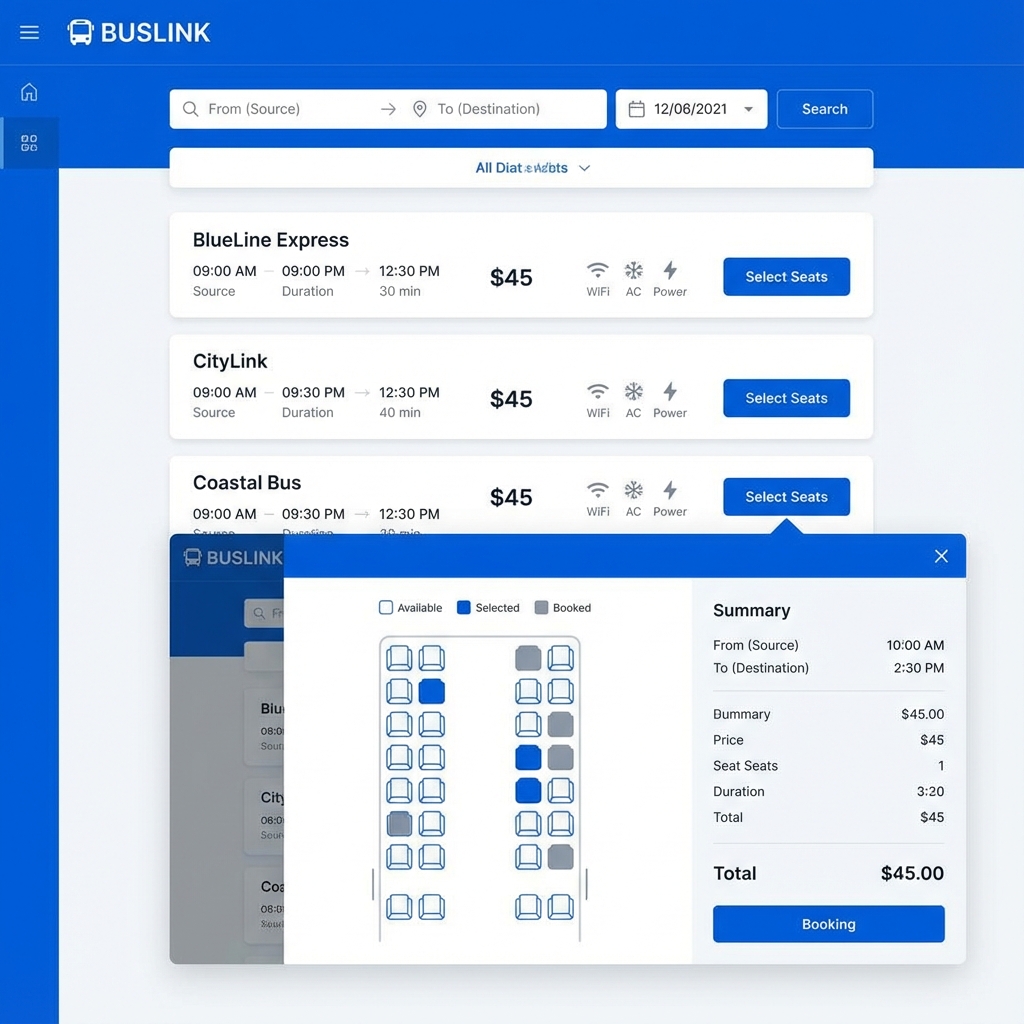 Bus Reservation System